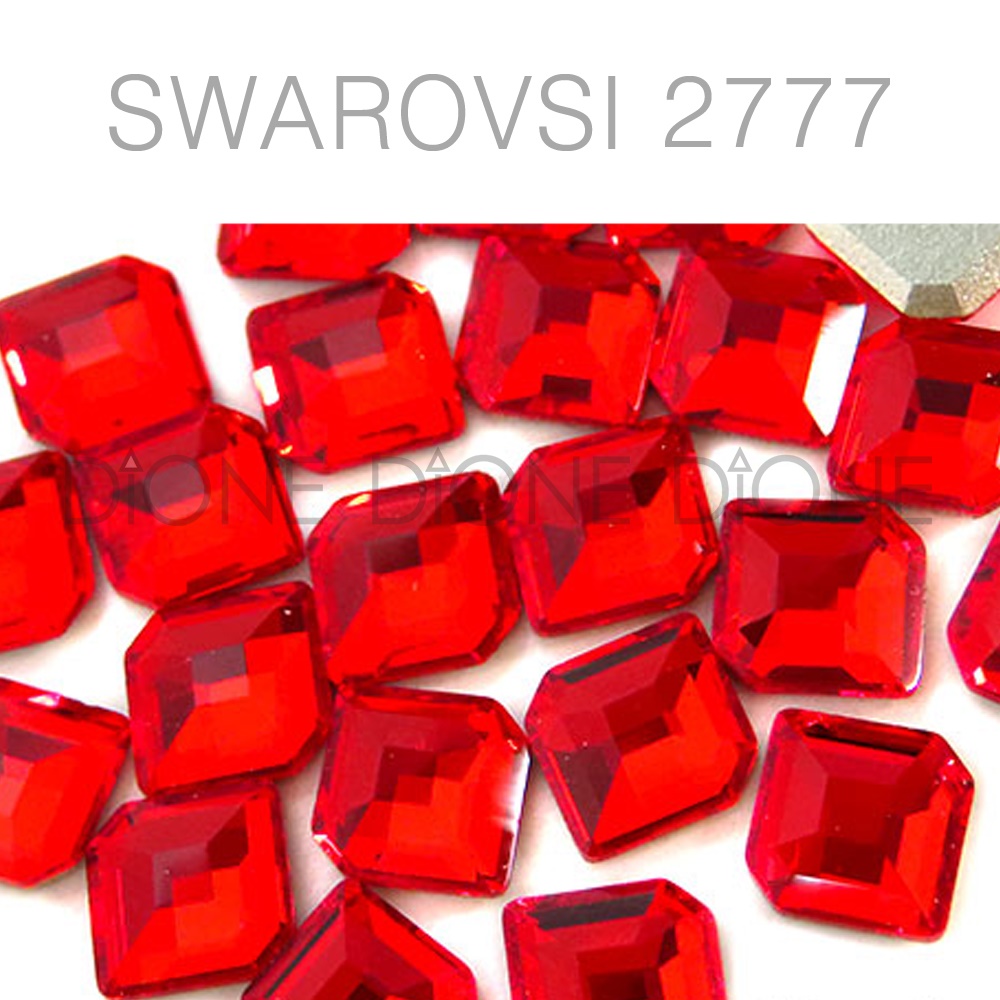 스와로브스키스톤2777 헥사곤평큐빅팬시 5x4.2mm 라이트사이암 (5개입)