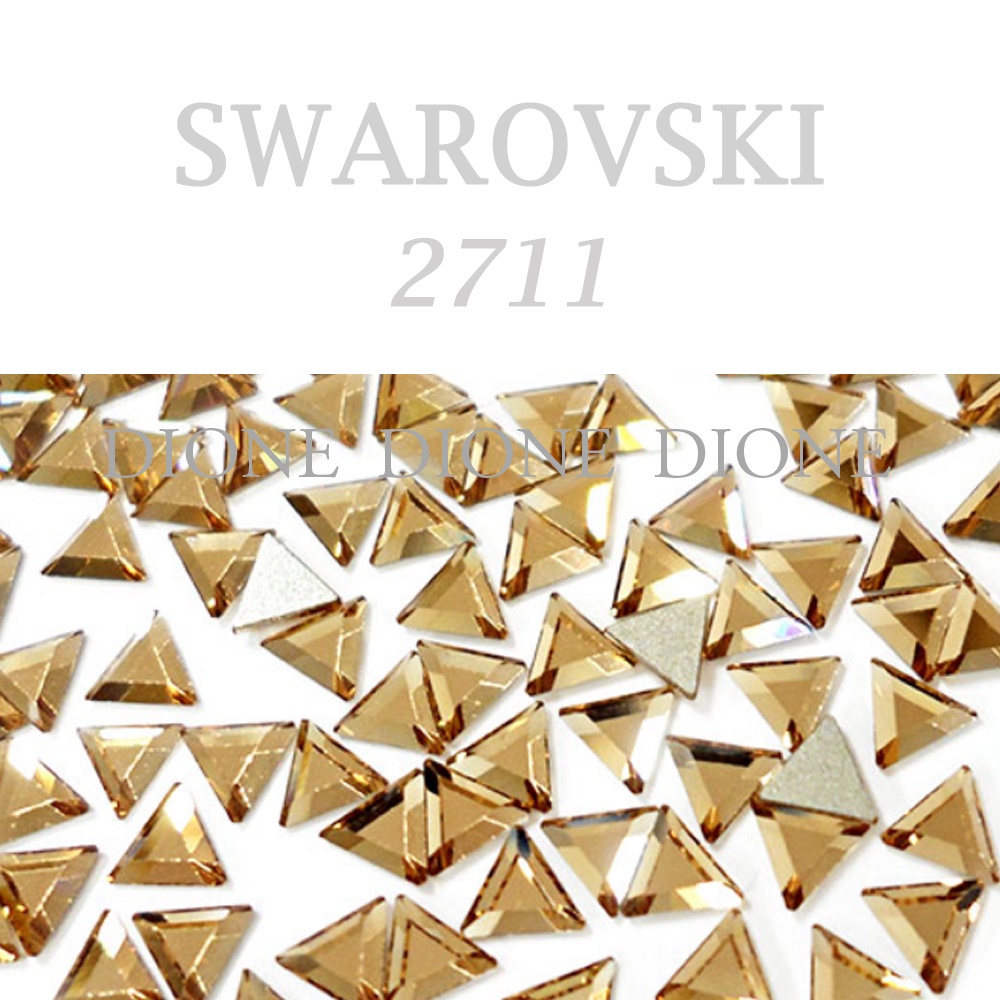 스와로브스키평스톤 2711 삼각팬시 3.3mm 라이트콜로라도토파즈 (10개입)