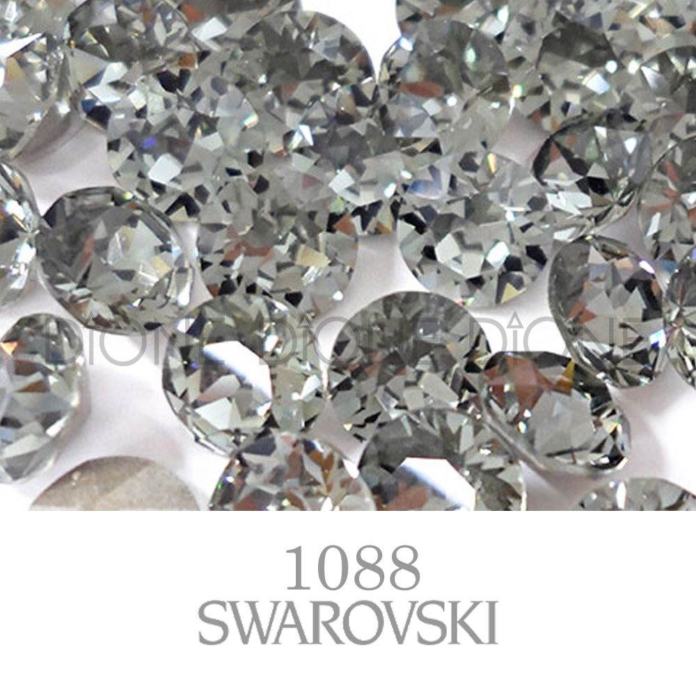 스와로브스키V컷스톤 시리우스챠톤1088 블랙다이아몬드 ss34/7.2mm(10개입)