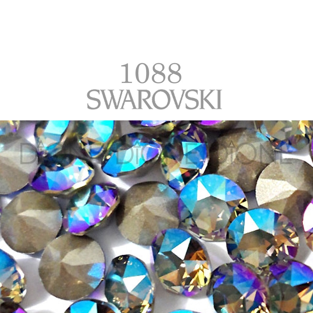 스와로브스키V컷스톤 시리우스챠톤1088 블랙다이아몬드쉬머 ss29/7.2mm(10개입)