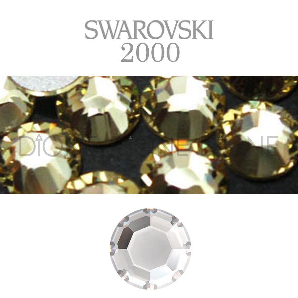 스와로브스키평스톤 챠톤로즈2000 존퀼 ss3/1.4mm(50개입)