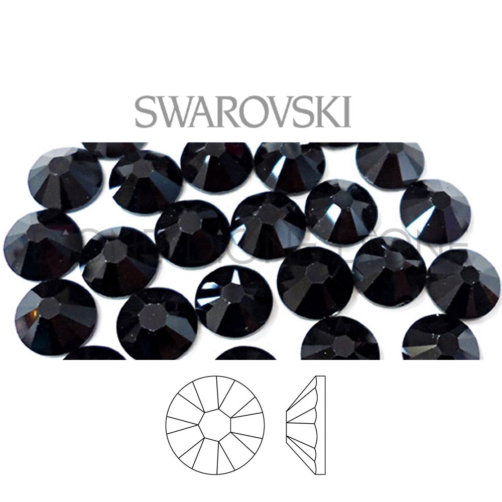 스와로브스키평스톤 실리온2058 제트 ss14/3.5mm(50개입)