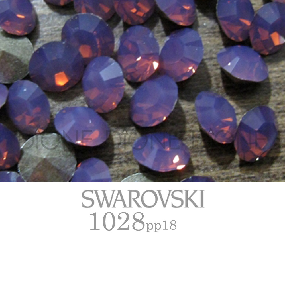스와로브스키V컷스톤 실리온챠톤1028 씨클라멘오팔 pp18/2.5mm(100개입)