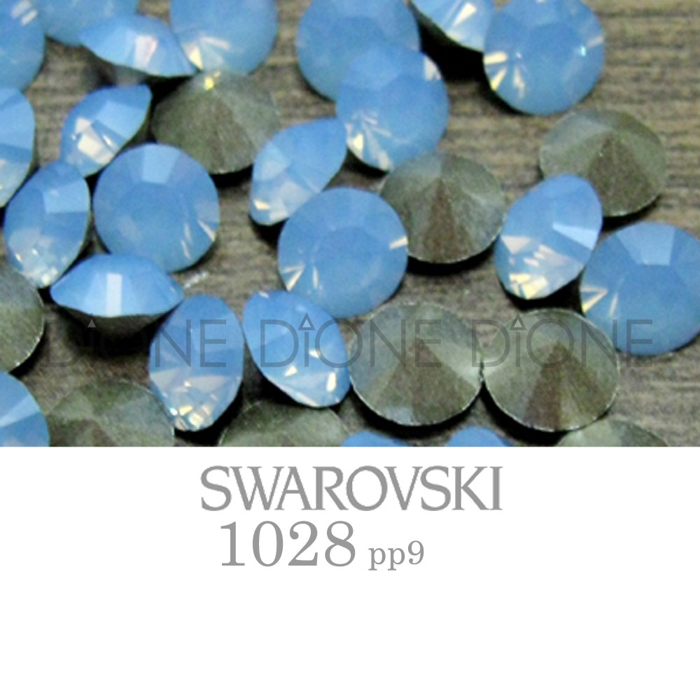 스와로브스키V컷스톤 실리온챠톤1028 에어블루오팔 pp9/1.5mm(100개입)