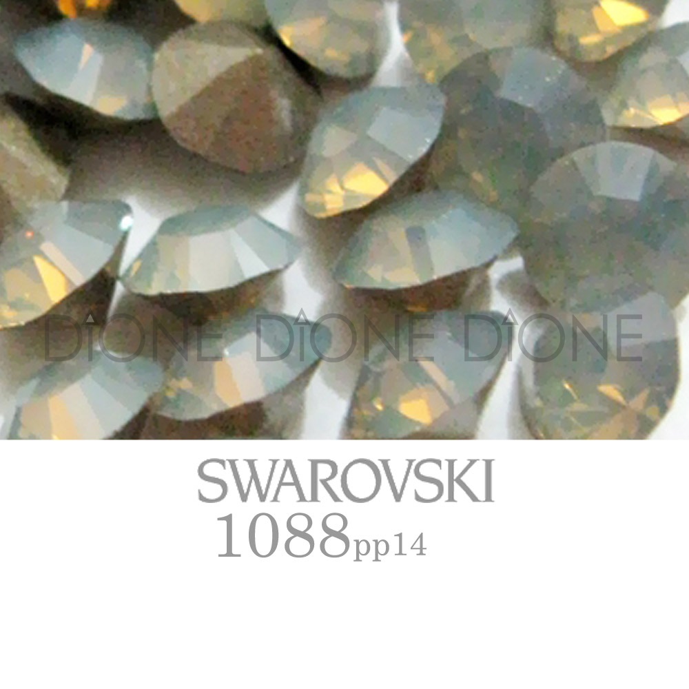 스와로브스키V컷스톤 실리온챠톤1088 라이트그레이오팔 pp14/2.1mm(100개입)